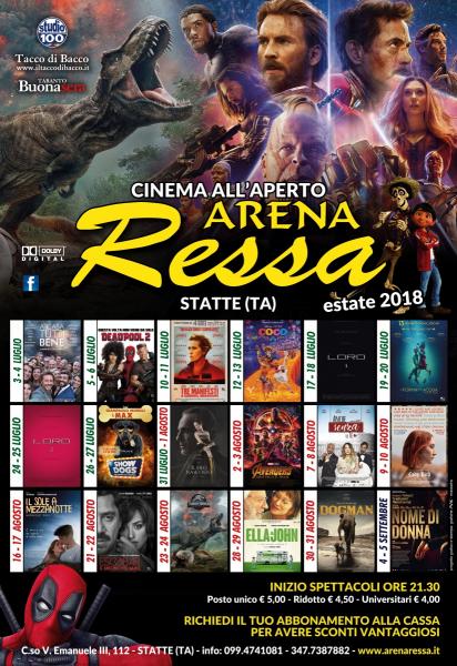 PROGRAMMAZIONE ESTATE 2018