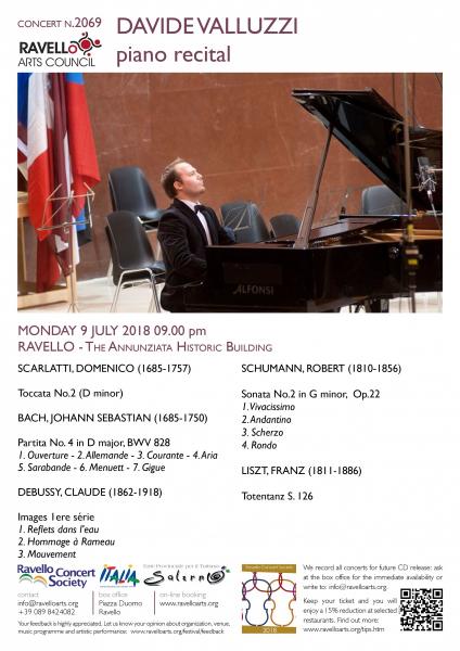 DAVIDE VALLUZZI piano tecital