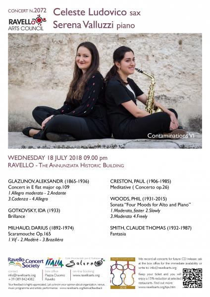 LUDOVICO & VALLUZZI sax and piano duo