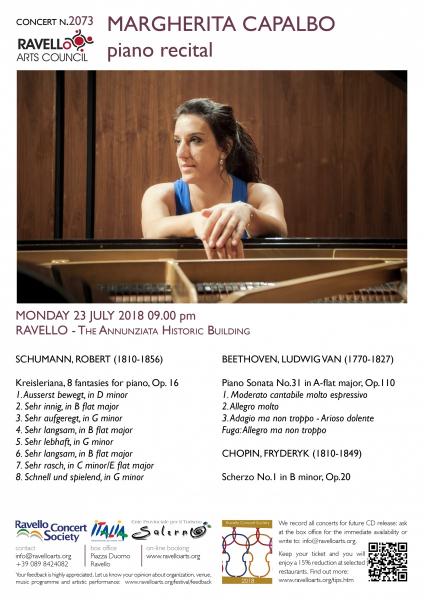 MARGHERITA CAPALBO piano recital