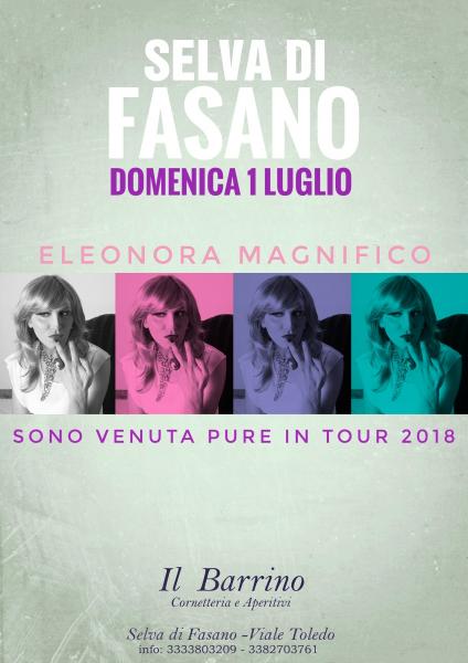 Eleonora Magnifico in concerto - Tour 2018