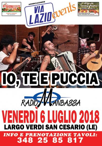 La musica Folk di Io, te & Puccia a San Cesario di Lecce