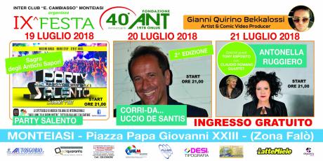 IX^ Festa Pro-Ant 2018 - Antonella Ruggiero feat Toni Esposito, Uccio De Santis, PartySalento