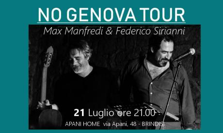 NO GENOVA TOUR - Max Manfredi & Federico Sirianni in concerto