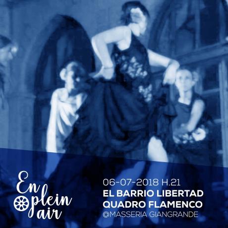 En Plein Air/ El Barrio Libertad - Quadro Flamenco