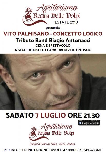 Vito Palmisano - Concetto Logico - Tribute Band Biagio Antonacci