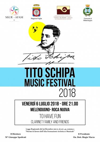 TITO SCHIPA MUSIC FESTIVAL - To Have Fun