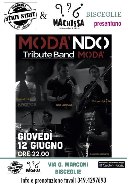 Moda'ndo (Tribute Band Modà) Live at Strit Strit Bisceglie