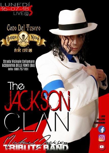 The JACKSON CLAN Live@ COVO DEL TESORO (sede estiva Barbanera)