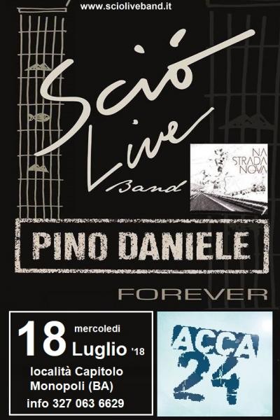 Sciò Live Band Pino Daniele Forever in concerto
