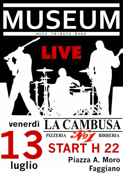 MuseuM - Muse Tribute Band LIVE at La Cambusa