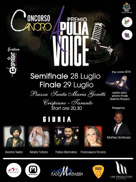 Concorso Canoro “Premio Apulia Voice “