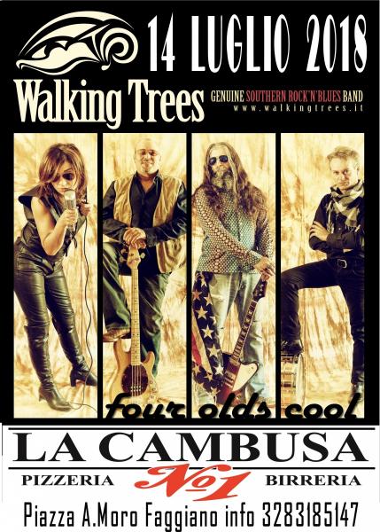 Walking Trees live at La Cambusa Faggiano (TA)