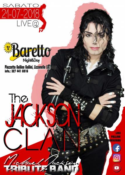 The JACKSON CLAN Live@ Baretto Lizzanello (LE)
