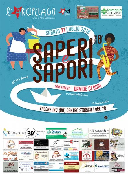 Saperi&Sapori 2018 - A vele spiegate, contro la deriva razzista - Davide Ceddia Live