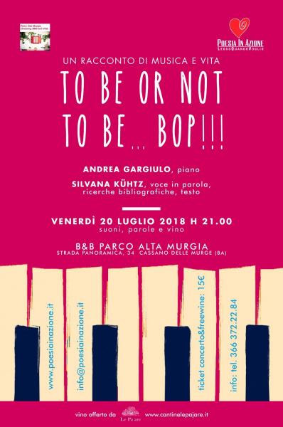To be or not to be...BOP! Un racconto di musica e vita