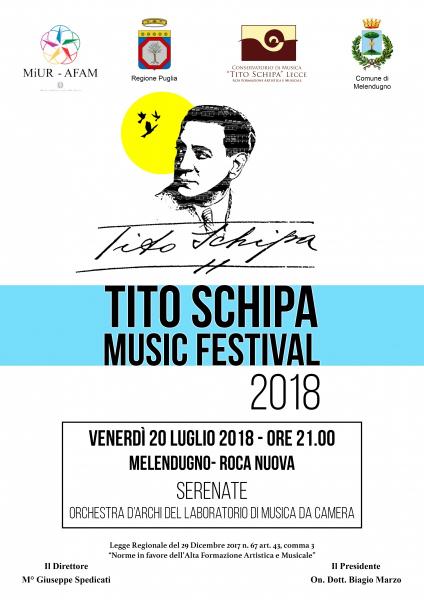 TITO SCHIPA MUSIC FESTIVAL - Serenate