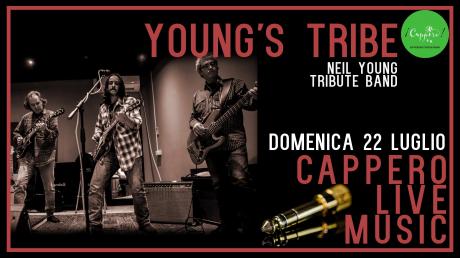 Young's Tribe - Neil Young Tribute Band-  Live al Cappero!