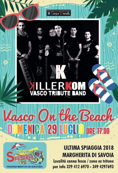 VASCO on the BEACH - Killerkom Vasco Tribute Band