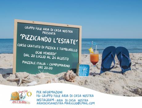 Pizzicando l'Estate - corso gratuito di pizzica e tamburello
