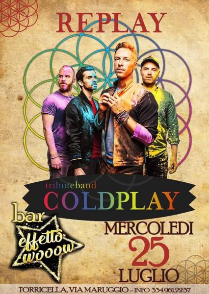Replay tributeband Coldplay live show