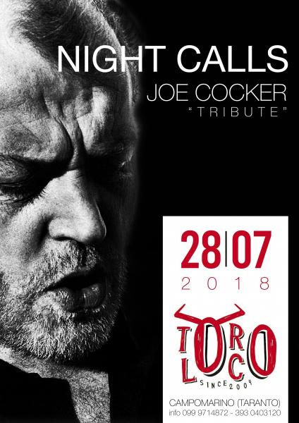 Night Calls Tributo a Joe Cocker Live al Toro Loco