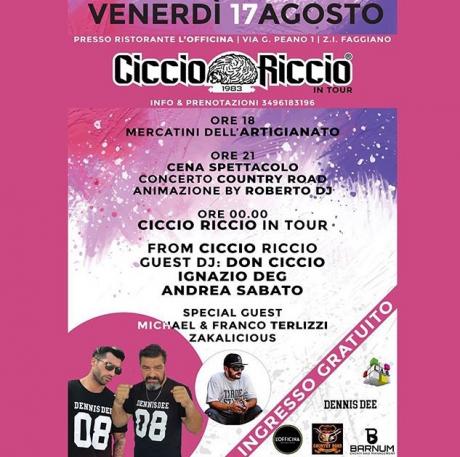 Ciccio Riccio in tour - Artigianato & Musica