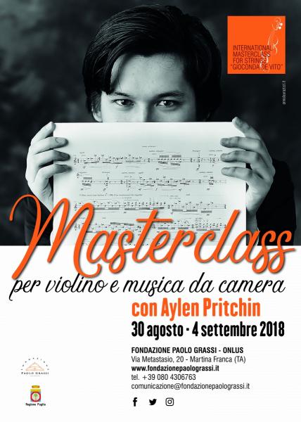 Masterclass Internazionale per violino e musica da camera con Aylen Pritchin