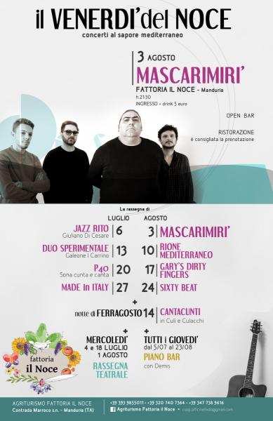 Mascarimirì - Live