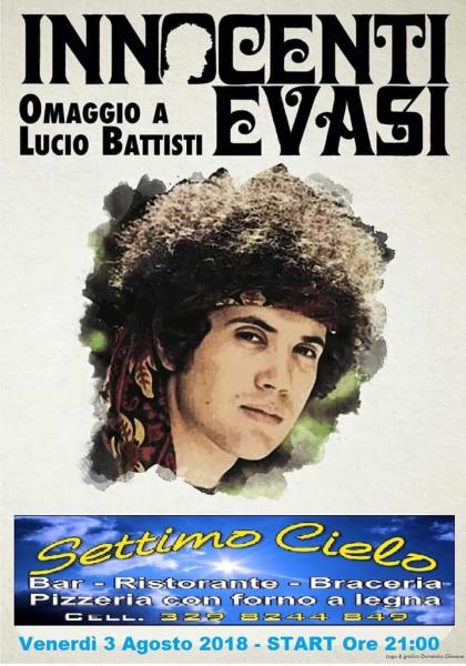 Serata live con "Innocenti Evasi" omaggio a Lucio Battisti