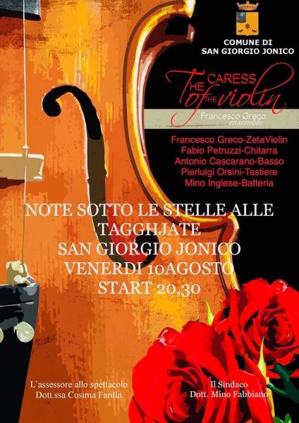 The Caress of the Violin con Francesco Greco Ensemble