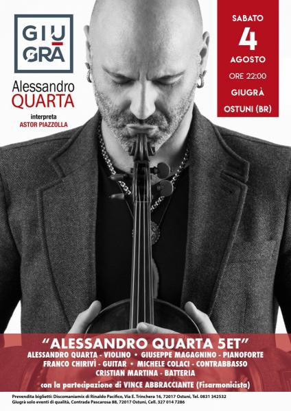 Alessandro Quarta 5et Interpreta “Astor Piazzolla”