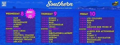 Southern | The first DnB journey in South Italy
