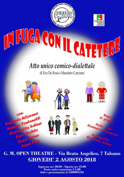 IN FUGA CON IL CATETERE - Commedia comico-dialettale