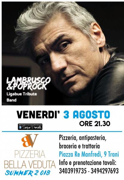 Lambrusco & Poprock Ligabue Tribute a Trani
