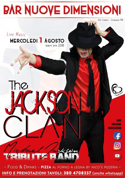 "The Jackson Clan"- MICHAEL JACKSON Tribute Band - Via Gramsci, Crispiano (TA)