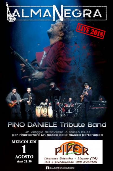 ALMANEGRA Pino Daniele Tribute Band al New Piper