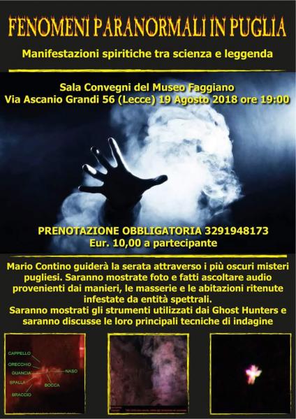 Fenomeni paranormali in Puglia