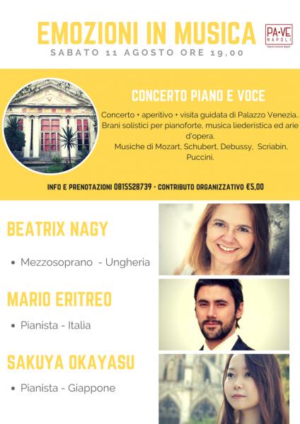 Emozioni in Musica, concerto - aperitivo