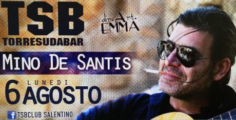 Mino De Santis in concerto al Torre Suda Bar