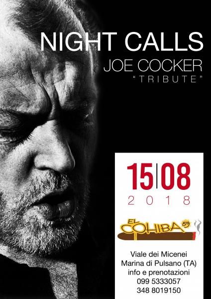 Night Calls Tributo a Joe Cocker Live a El Cohiba 59
