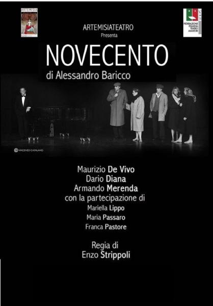 19^ Ed. Giovinazzo Teatro “NOVECENTO" di Alessandro Baricco