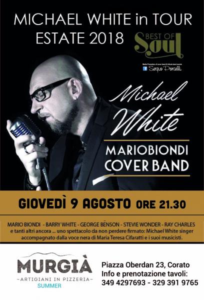 Michael WHITE - Mario Biondi cover band a Corato
