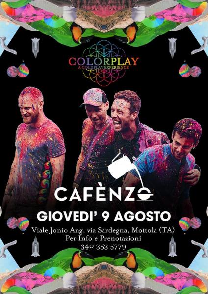Colorplay a Coldplay experience live Cafènzo - Mottola