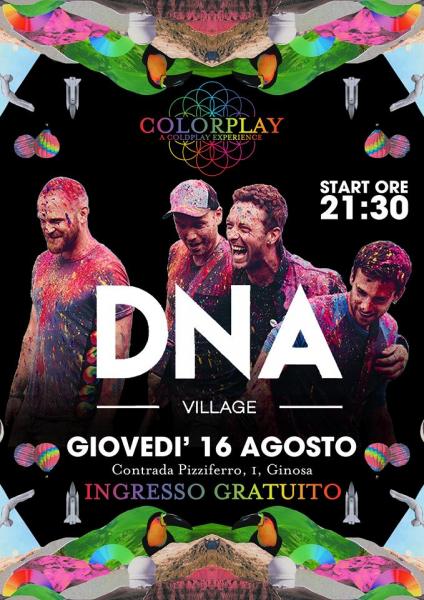 Colorplay a Coldplay experience live DNA Village