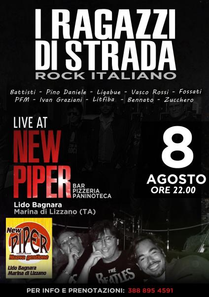 I ragazzi di strada -  Rock Italiano - Live al New Piper