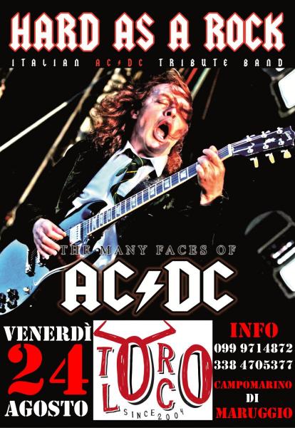 Hard As A Rock - Ac/Dc Tribute Live al Toro Loco