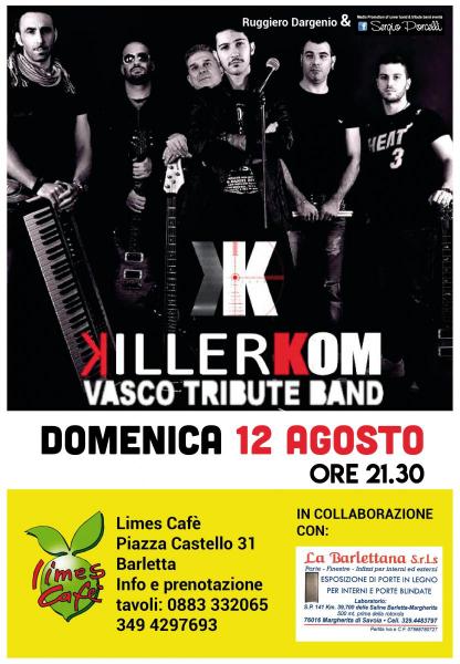 Killerkom Vasco Rossi Tribute Band a Barletta
