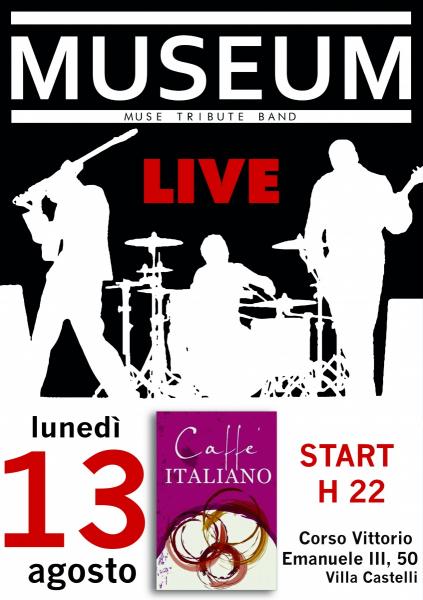 MuseuM - Muse Tribute Band Live at Caffè Italiano