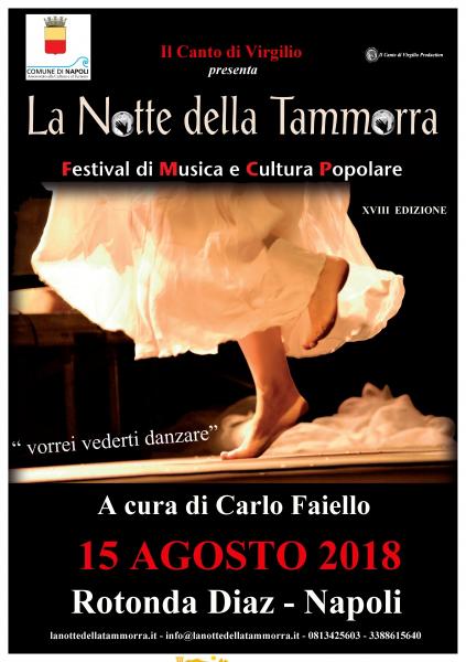 LA NOTTE DELLA TAMMORRA 2018